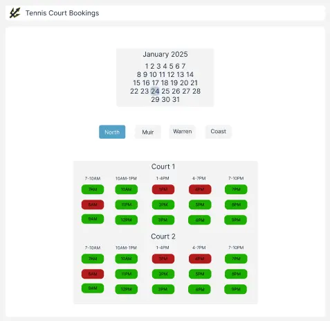 Screenshot of Project