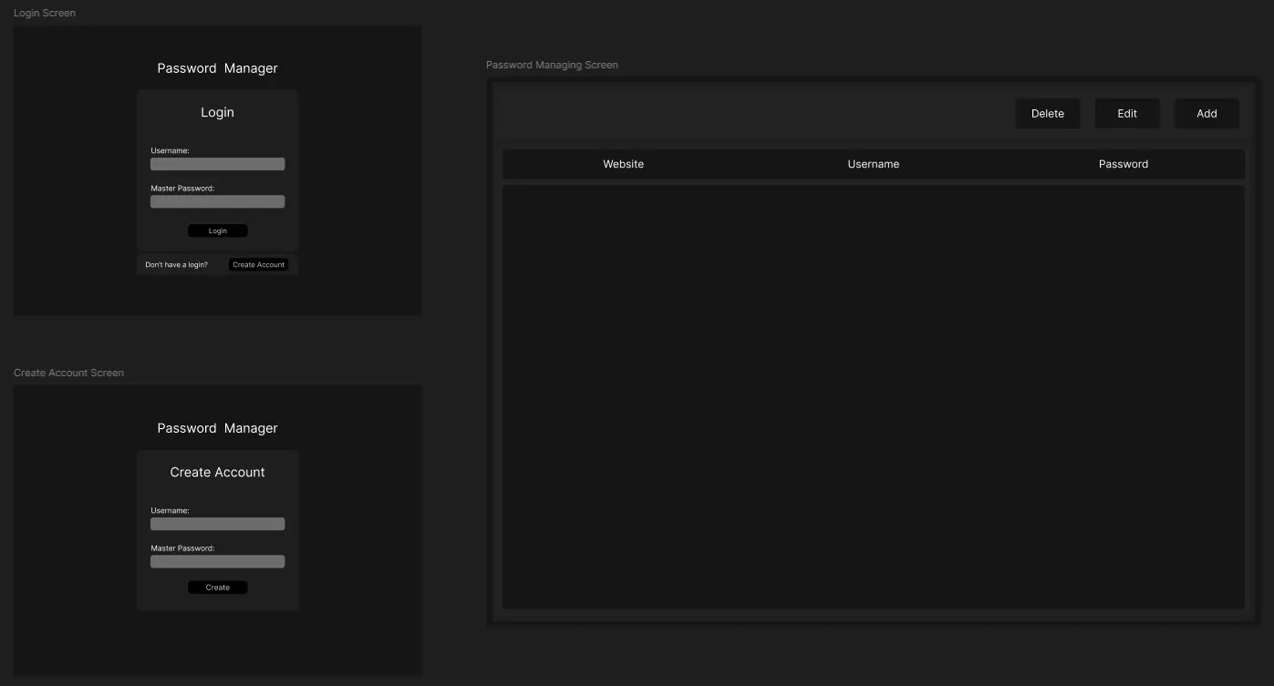 Screenshot of Project